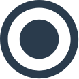Graphic of two black circles.