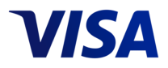 Visa logo.