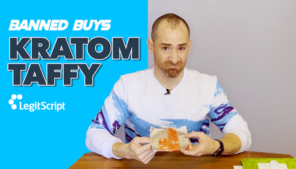 Image of banned buys video about Kratom.