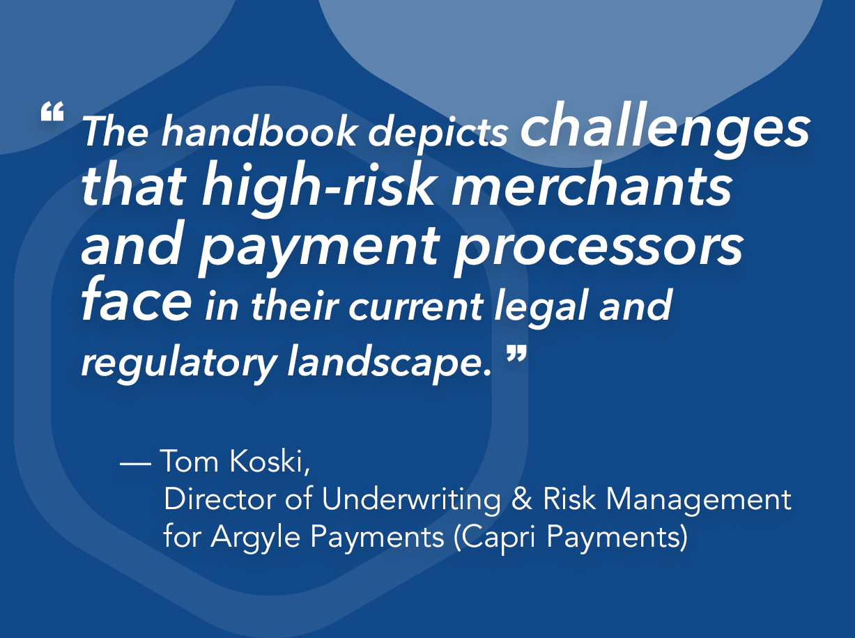 Quote about LegitScript's Online Risk Management Handbook