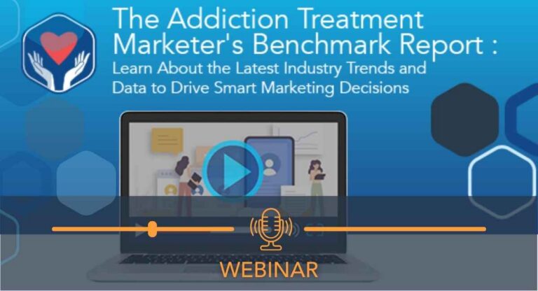 Graphic advertising LegitScript's Addiction Treatment handbook.